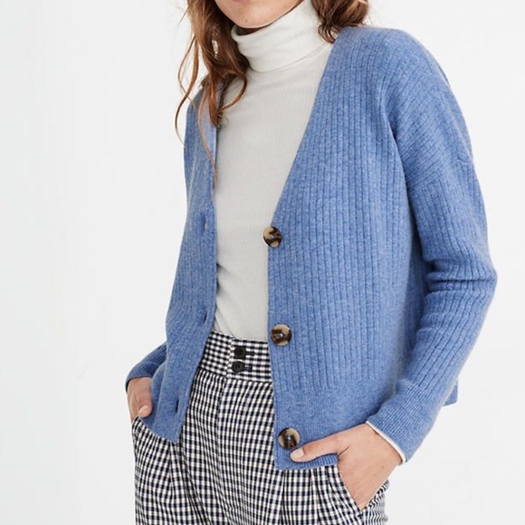 Madewell Sweaters - Madewell Cameron Ribbed Cardigan Sweater in Coziest Yarn Size Small